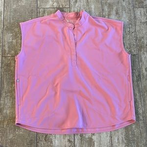 Figs XL Pink Top